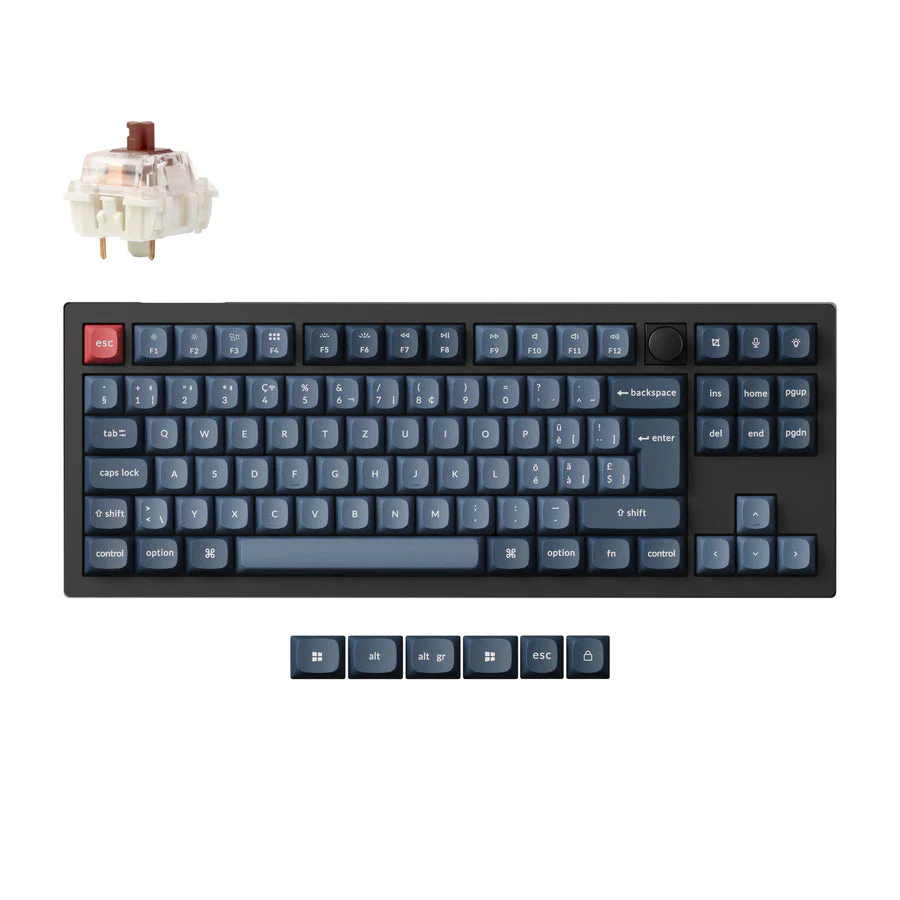 Keychron V3 Max QMK Wireless Custom Mechanical Keyboard ISO Layout Collection - Image 17