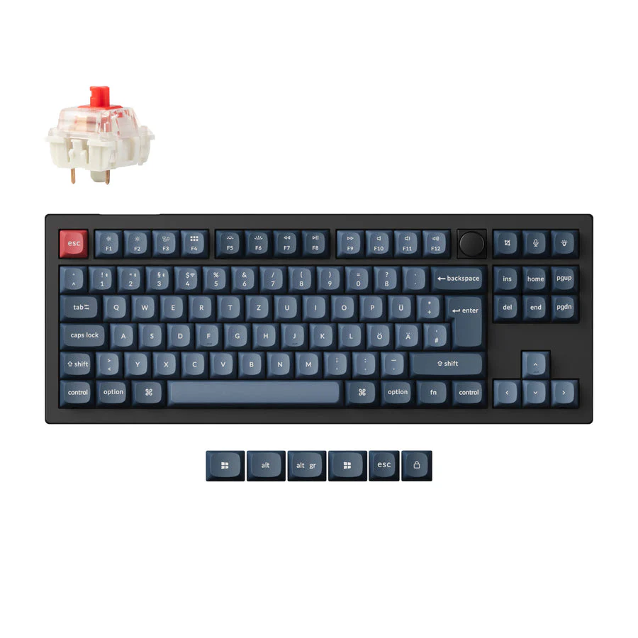 Keychron V3 Max QMK Wireless Custom Mechanical Keyboard ISO Layout Collection - Image 7