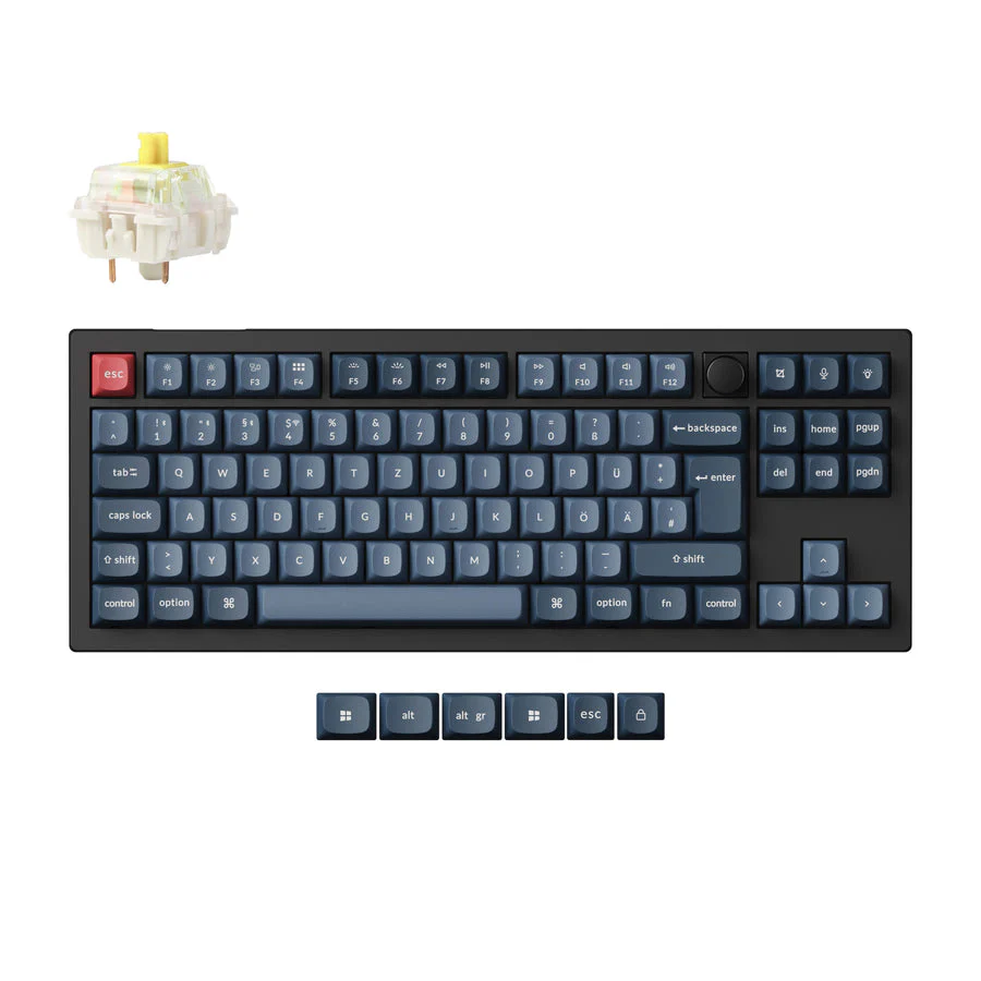 Keychron V3 Max QMK Wireless Custom Mechanical Keyboard ISO Layout Collection - Image 9