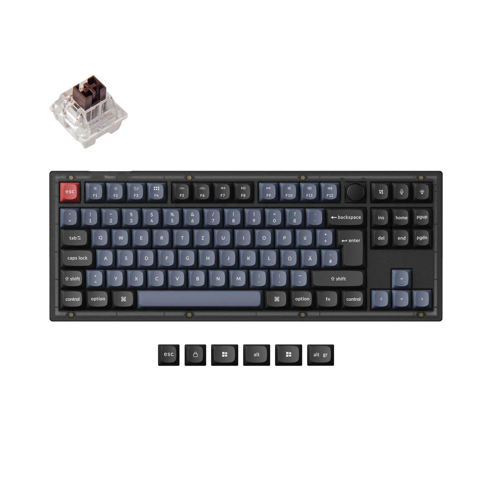 Keychron V3 QMK Custom Mechanical Keyboard ISO Layout Collection - Image 18