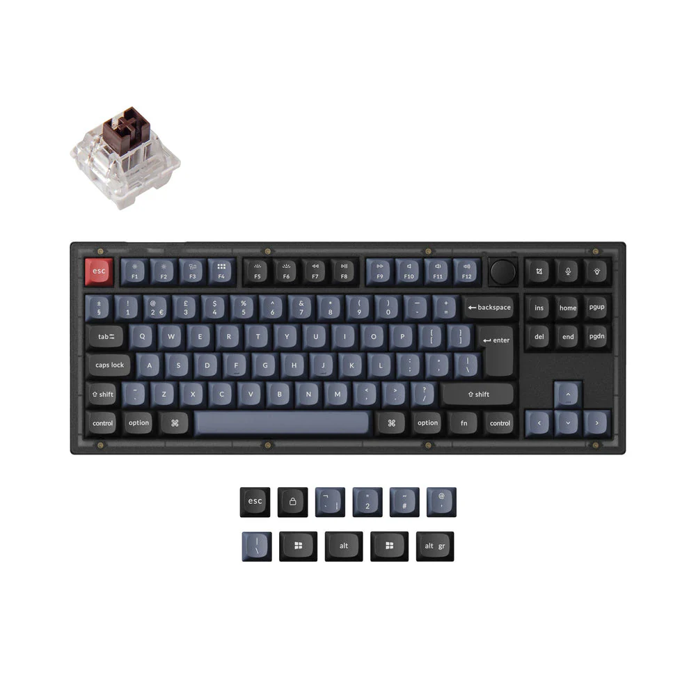 Keychron V3 QMK Custom Mechanical Keyboard ISO Layout Collection - Image 20