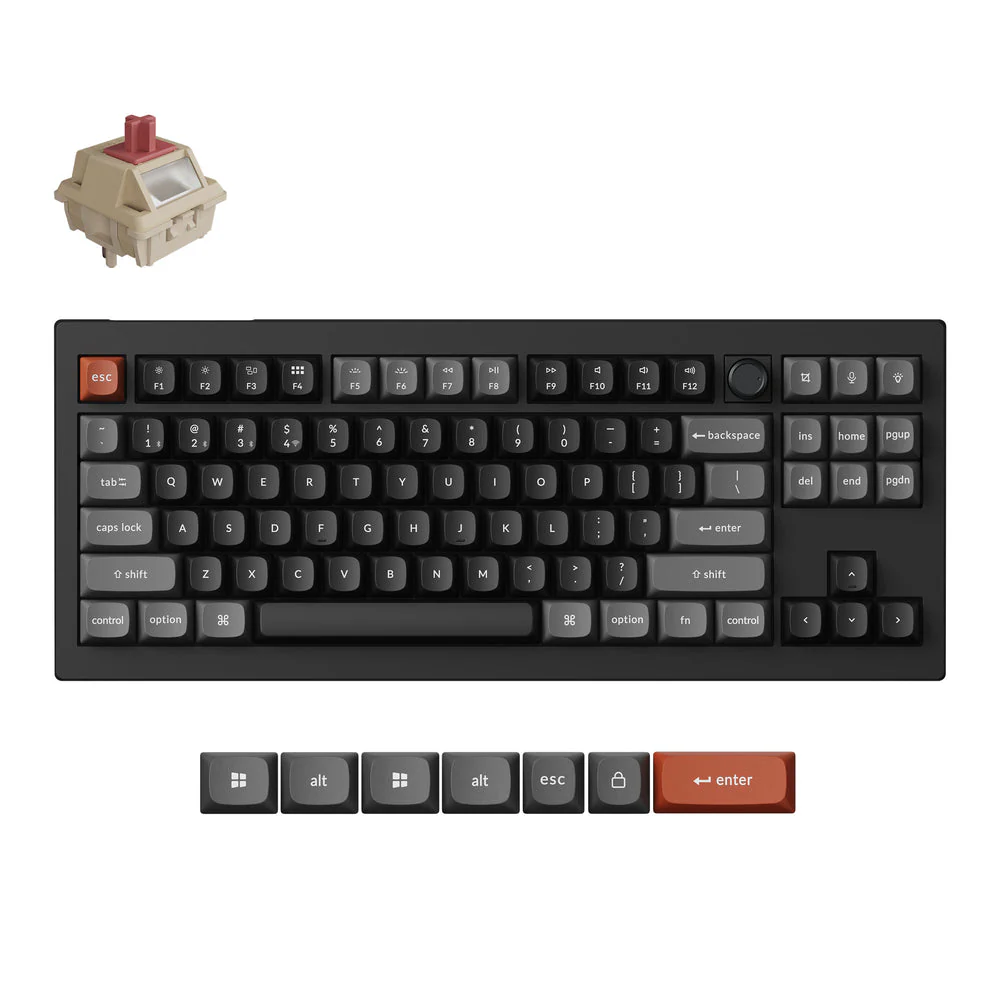 Keychron V3 Ultra 8K Wireless Custom Mechanical Keyboard (US ANSI Layout) - Image 3