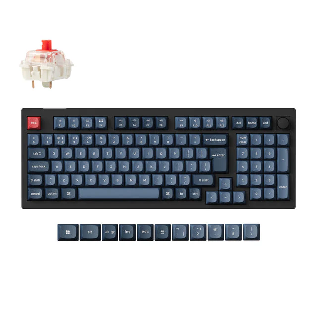 Keychron V5 Max QMK Wireless Custom Mechanical Keyboard ISO Layout Collection - Image 10