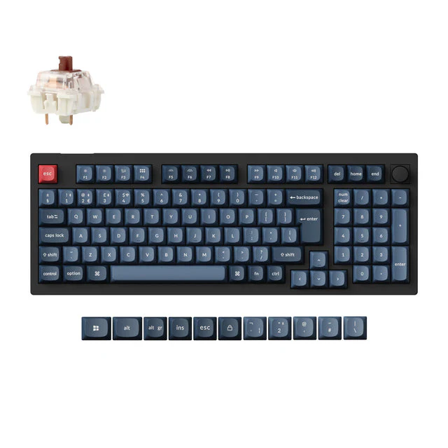Keychron V5 Max QMK Wireless Custom Mechanical Keyboard ISO Layout Collection - Image 11