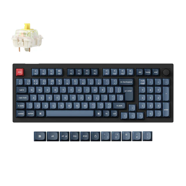 Keychron V5 Max QMK Wireless Custom Mechanical Keyboard ISO Layout Collection - Image 12