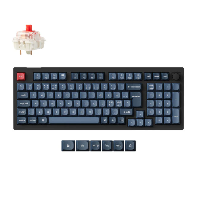 Keychron V5 Max QMK Wireless Custom Mechanical Keyboard ISO Layout Collection - Image 13