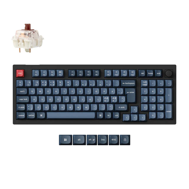 Keychron V5 Max QMK Wireless Custom Mechanical Keyboard ISO Layout Collection - Image 14