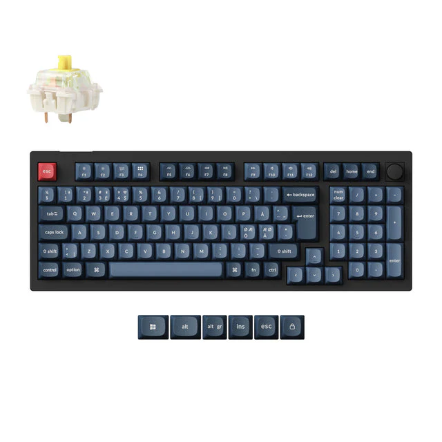 Keychron V5 Max QMK Wireless Custom Mechanical Keyboard ISO Layout Collection - Image 15