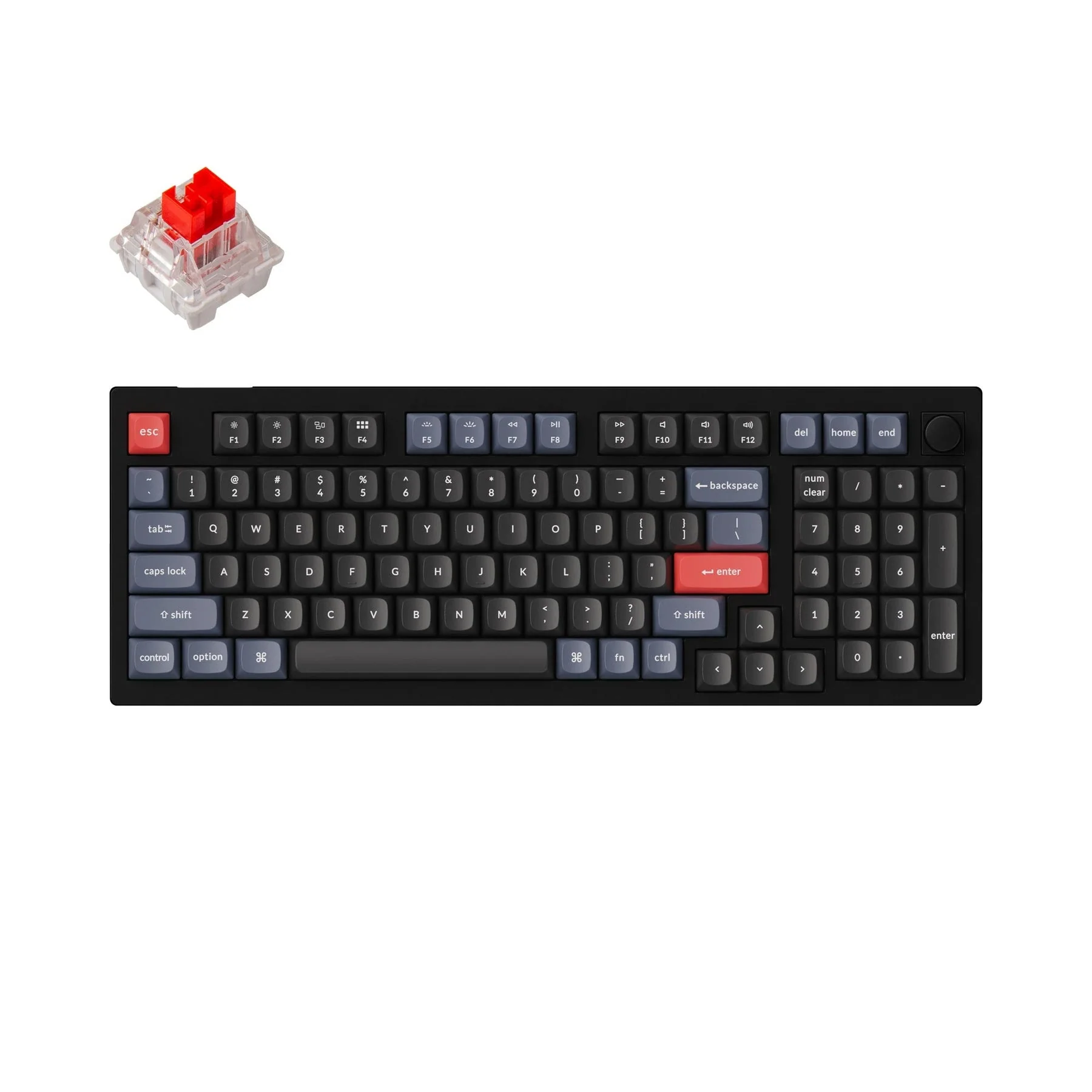 Keychron V5 QMK Custom Mechanical Keyboard (US ANSI Layout) - Image 10