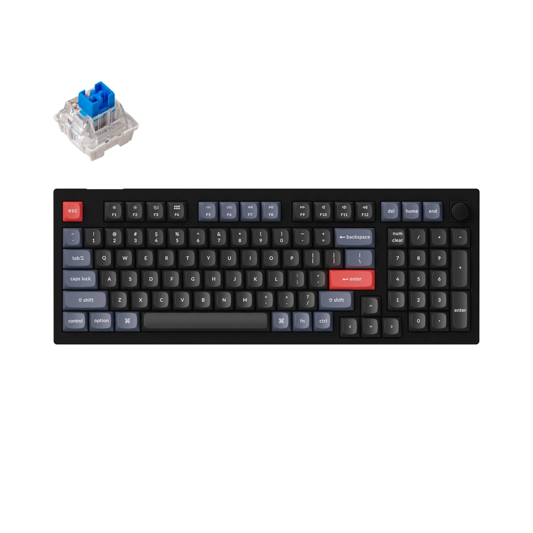 Keychron V5 QMK Custom Mechanical Keyboard (US ANSI Layout) - Image 11