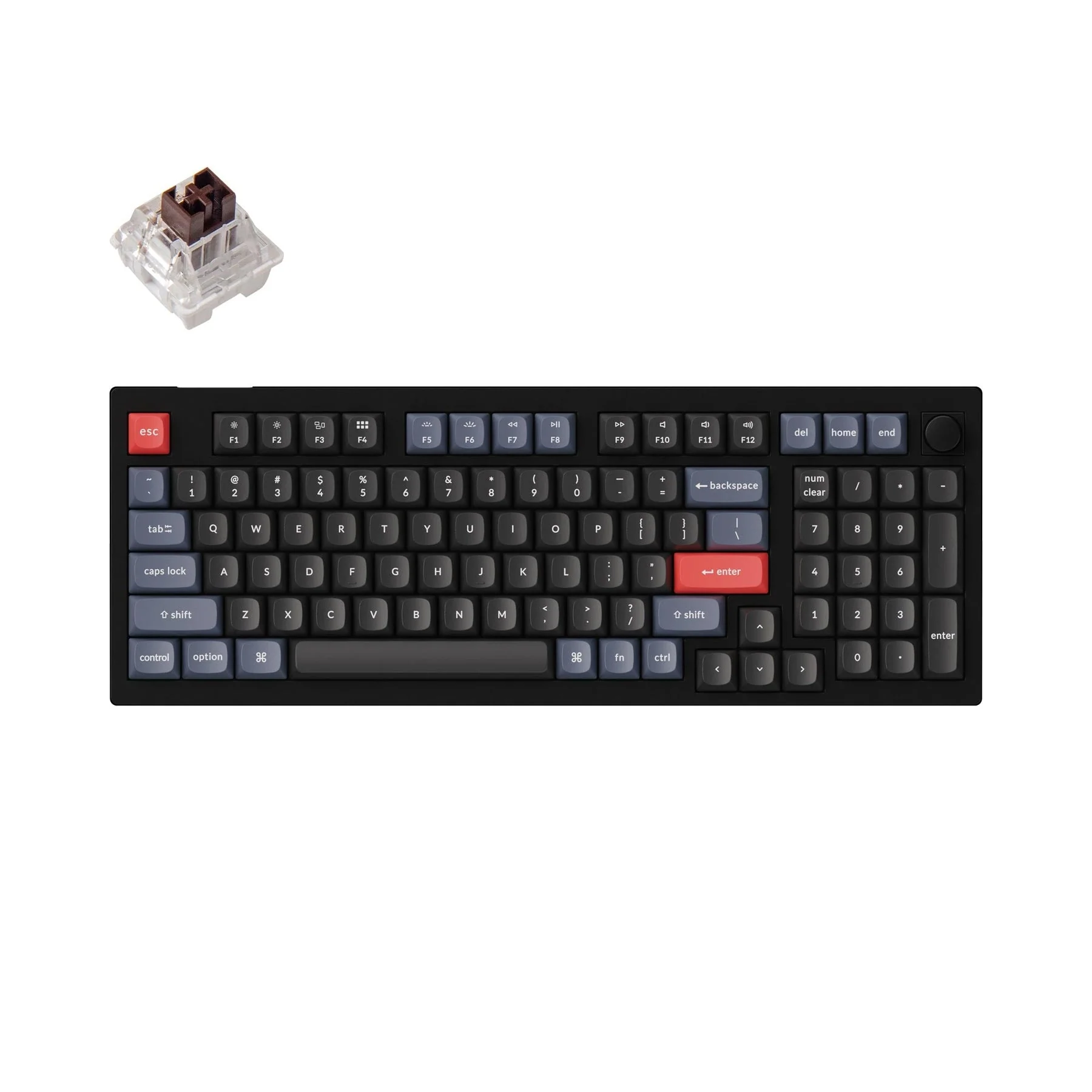 Keychron V5 QMK Custom Mechanical Keyboard (US ANSI Layout) - Image 12