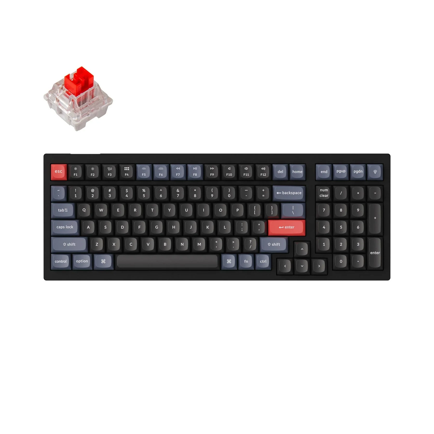 Keychron V5 QMK Custom Mechanical Keyboard (US ANSI Layout) - Image 4