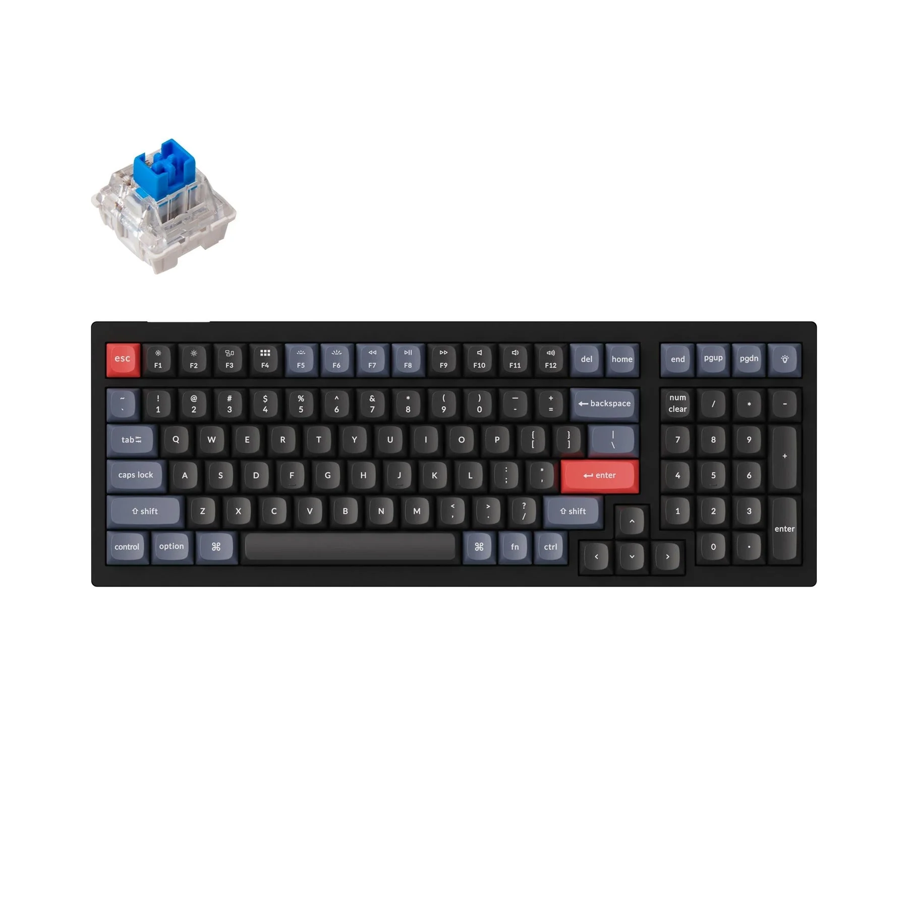Keychron V5 QMK Custom Mechanical Keyboard (US ANSI Layout) - Image 5