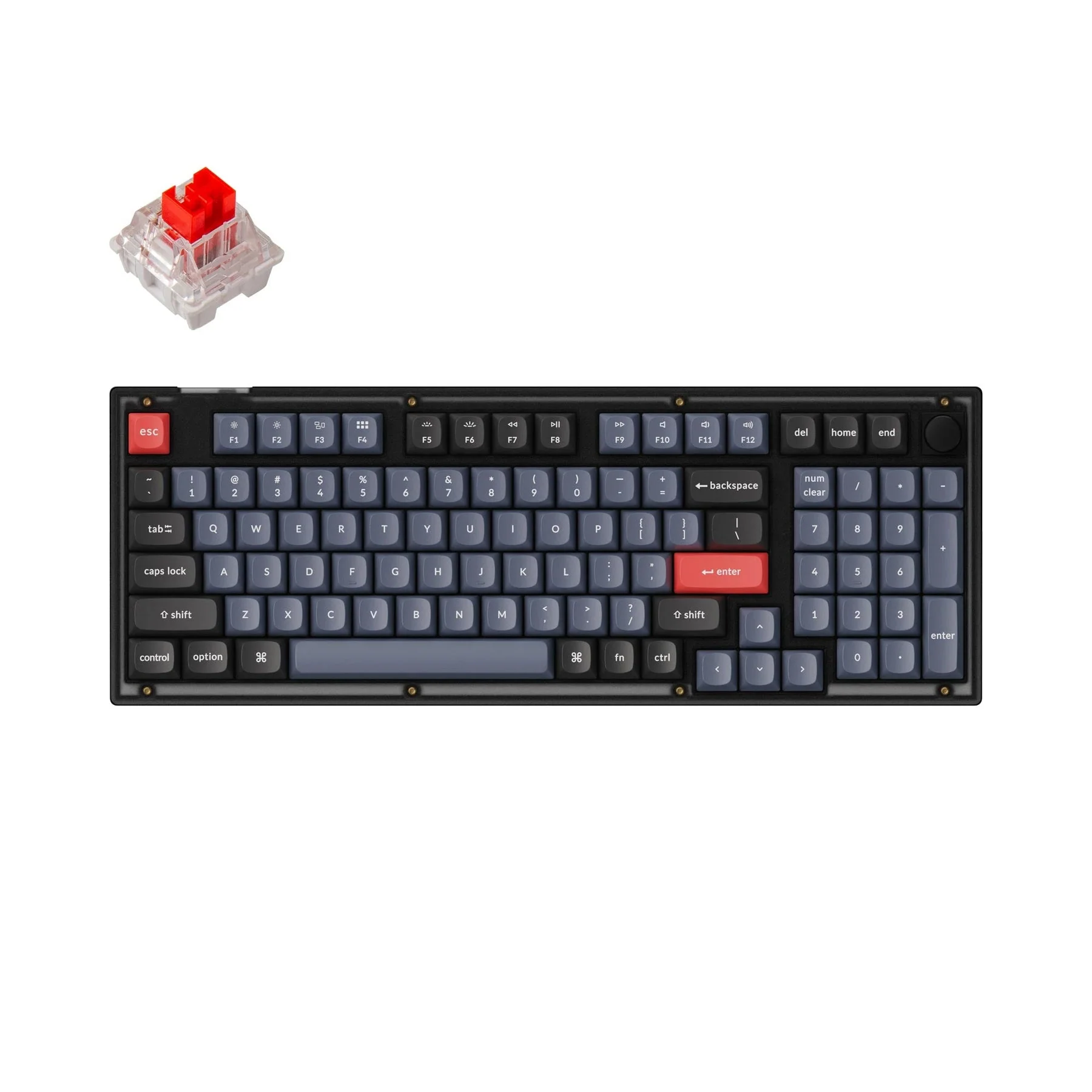 Keychron V5 QMK Custom Mechanical Keyboard (US ANSI Layout) - Image 7