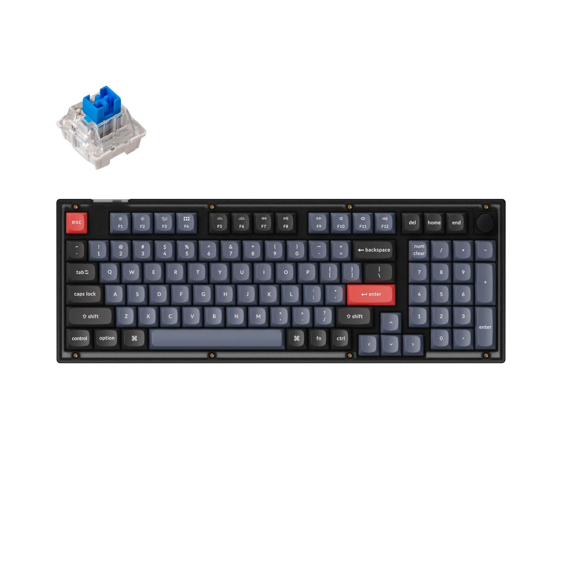 Keychron V5 QMK Custom Mechanical Keyboard (US ANSI Layout) - Image 8