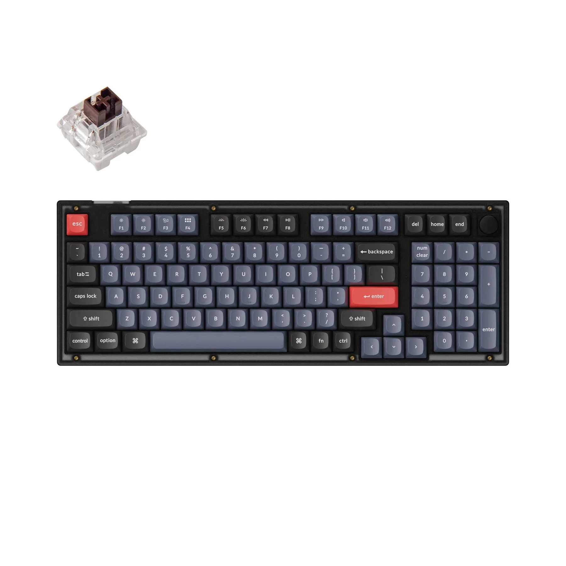 Keychron V5 QMK Custom Mechanical Keyboard (US ANSI Layout) - Image 9