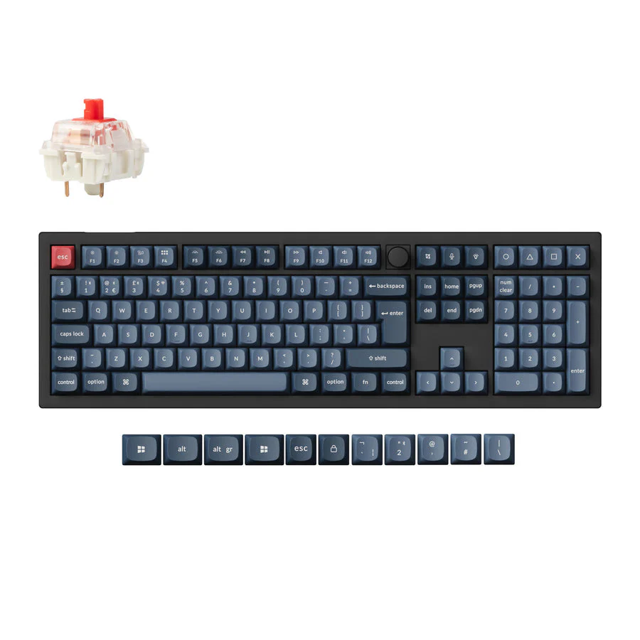 Keychron V6 Max QMK Wireless Custom Mechanical Keyboard ISO Layout Collection - Image 4