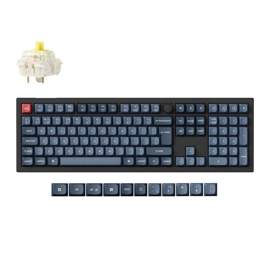 Keychron V6 Max QMK Wireless Custom Mechanical Keyboard ISO Layout Collection - Image 6
