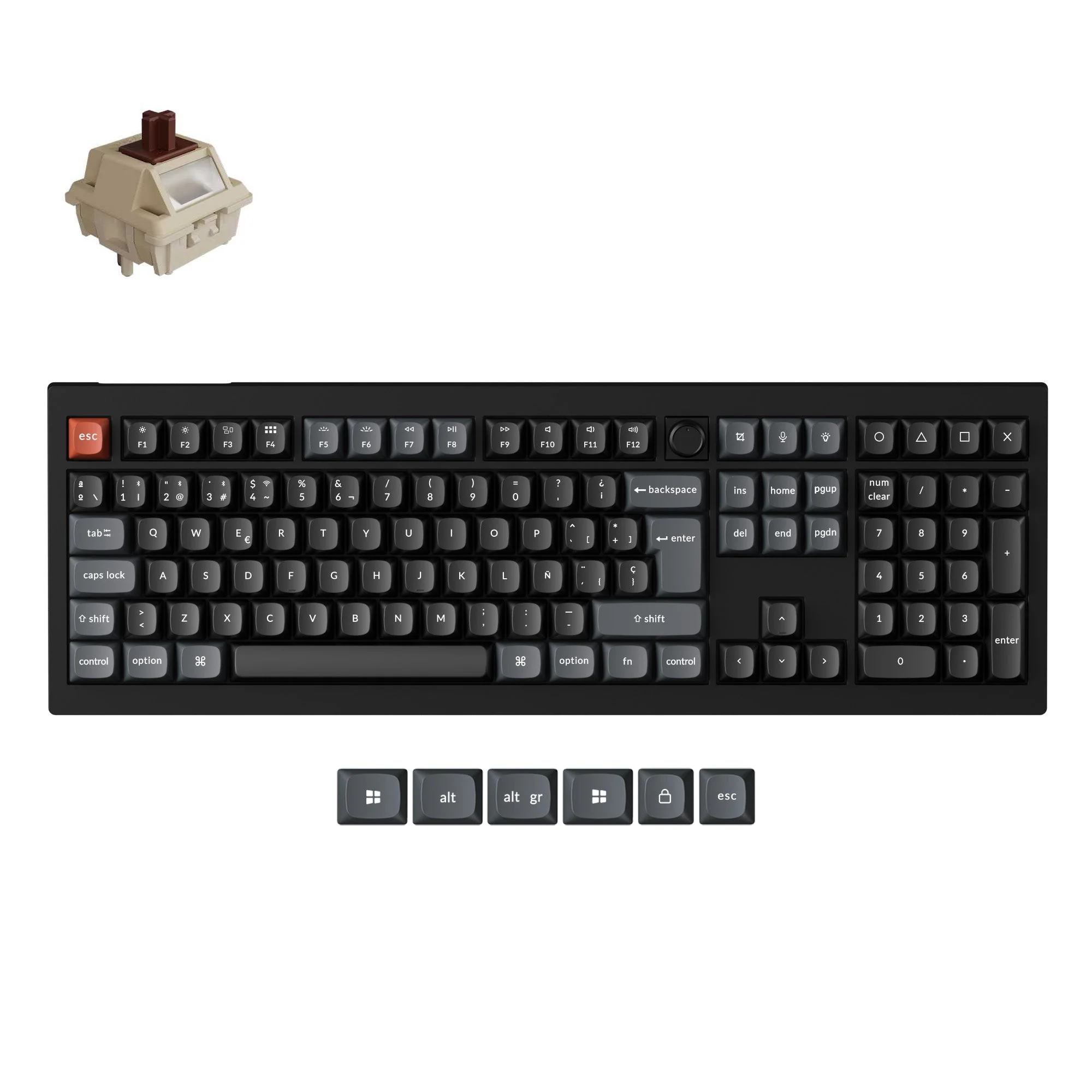 Keychron V6 Ultra 8K Wireless Custom Mechanical Keyboard ISO Layout Collection - Image 7