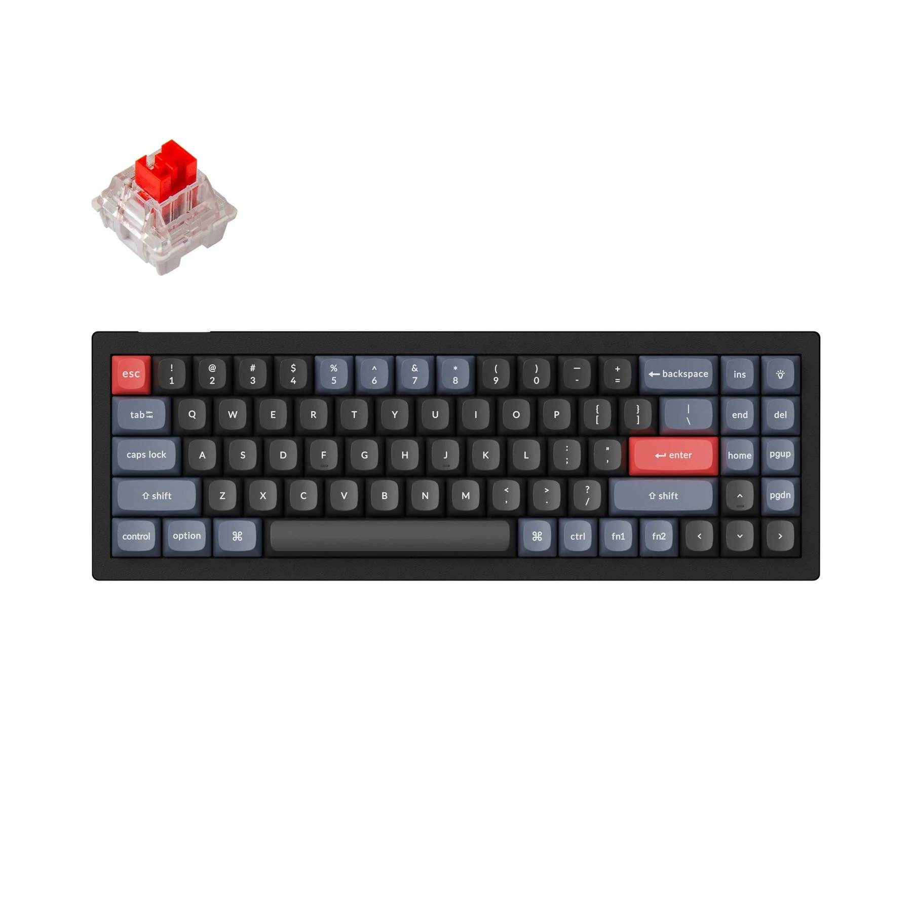 Keychron V7 QMK Custom Mechanical Keyboard (US ANSI Layout) - Image 4