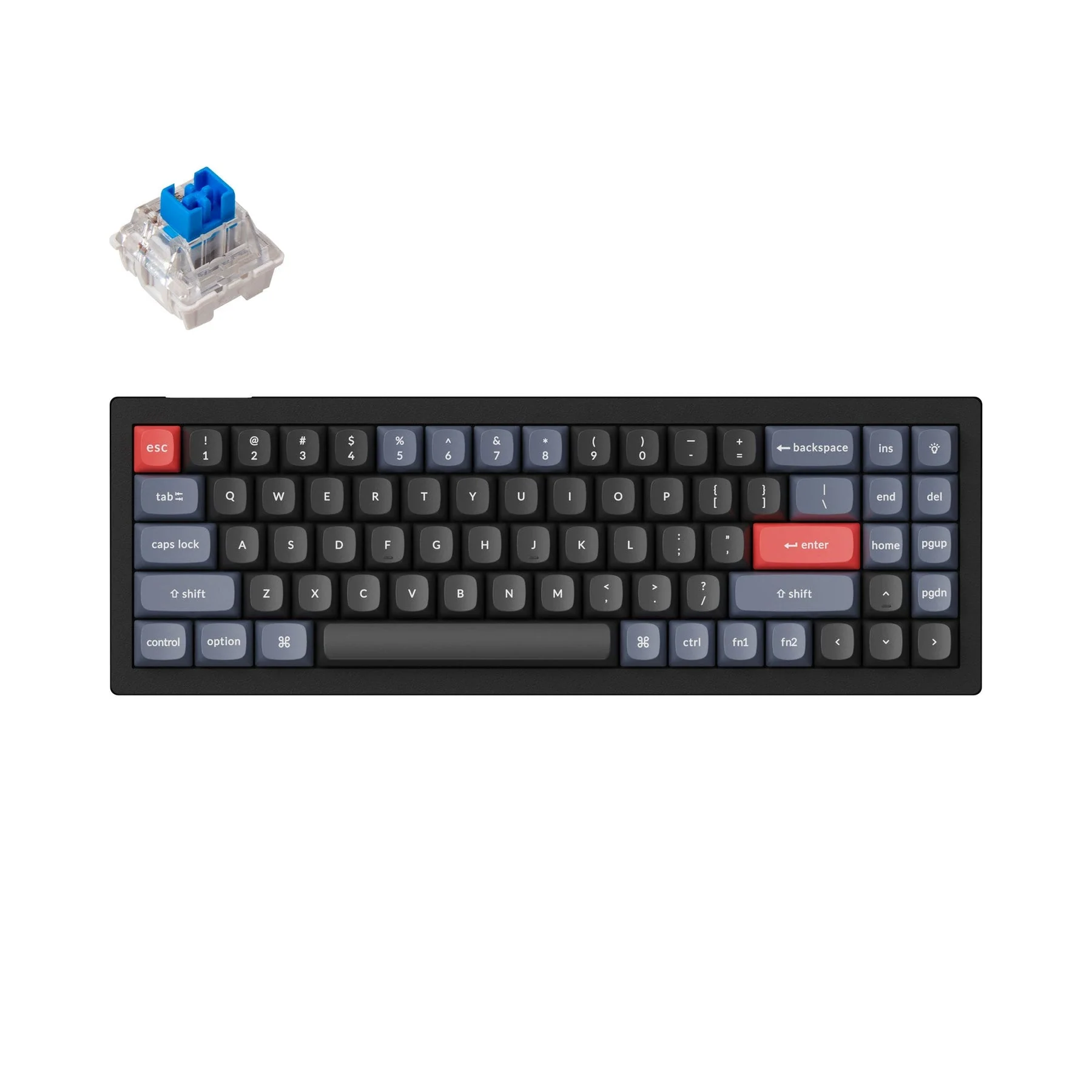 Keychron V7 QMK Custom Mechanical Keyboard (US ANSI Layout) - Image 5