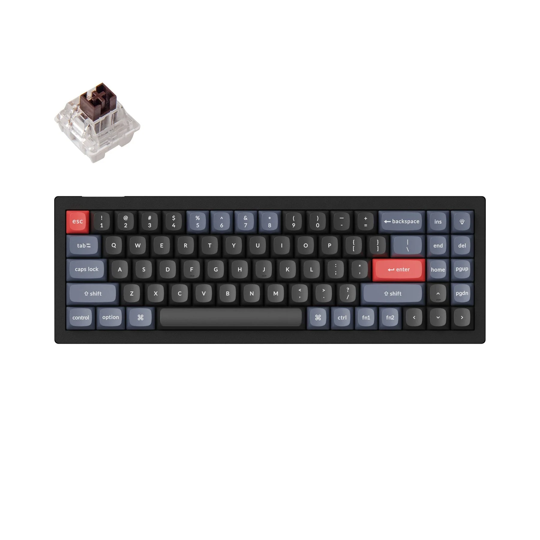 Keychron V7 QMK Custom Mechanical Keyboard (US ANSI Layout) - Image 6