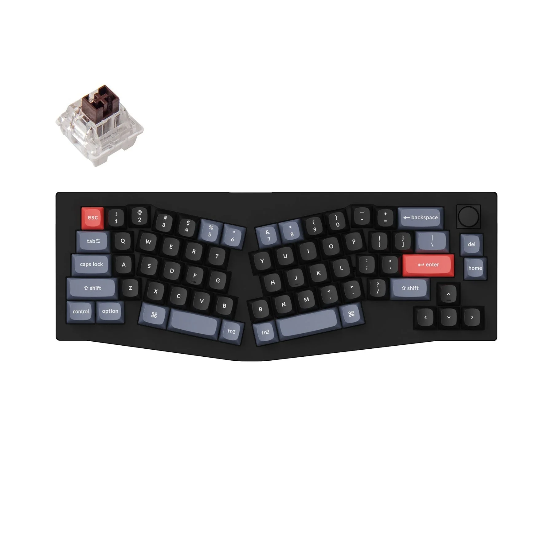 Keychron V8 (Alice Layout) QMK Custom Mechanical Keyboard (US ANSI Layout) - Image 6