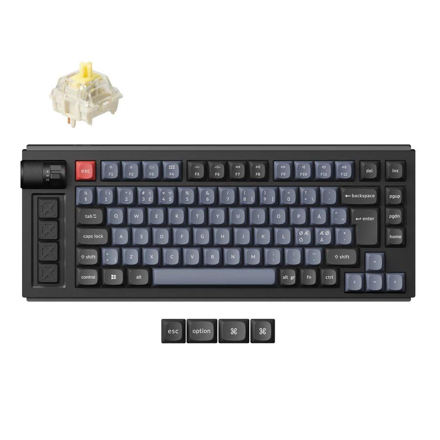 Lemokey L1 QMK Wireless Custom Mechanical Keyboard ISO Layout Collection - Image 6