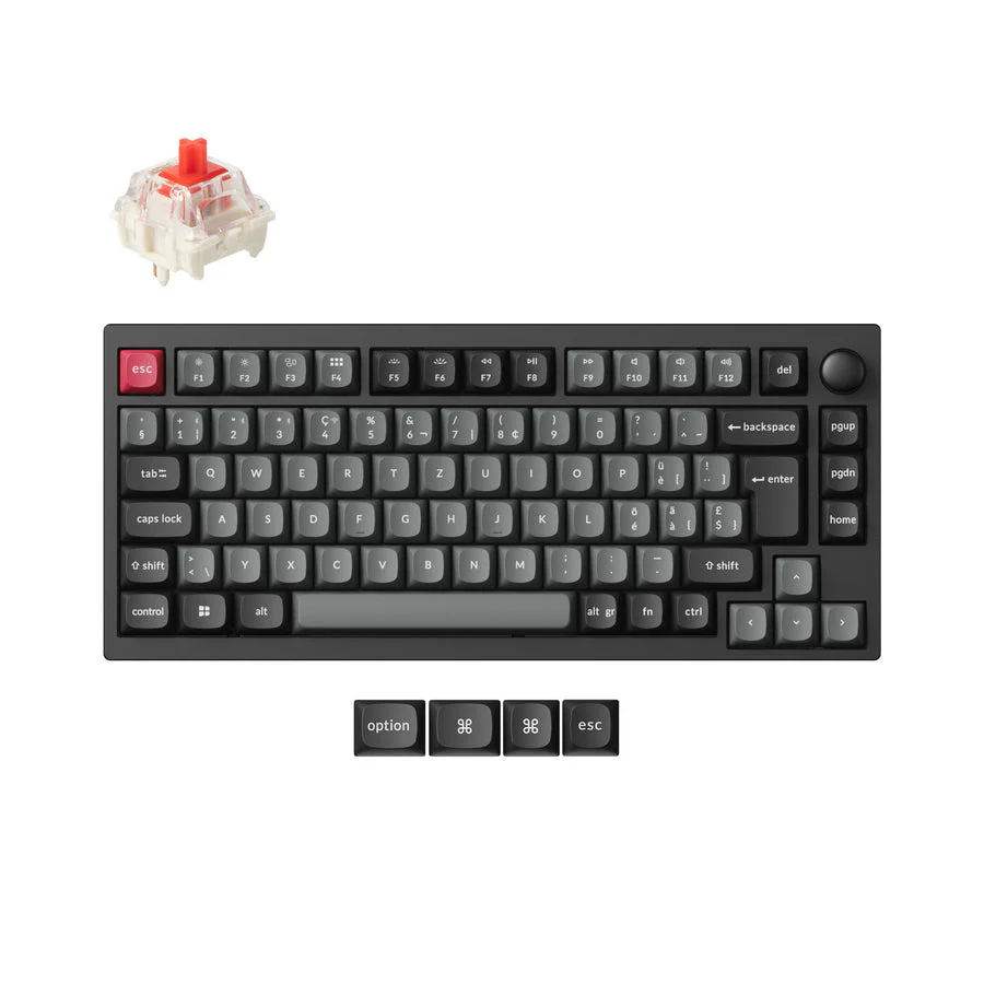 Lemokey P1 QMK Wireless Custom Mechanical Keyboard ISO Layout Collection - Image 10