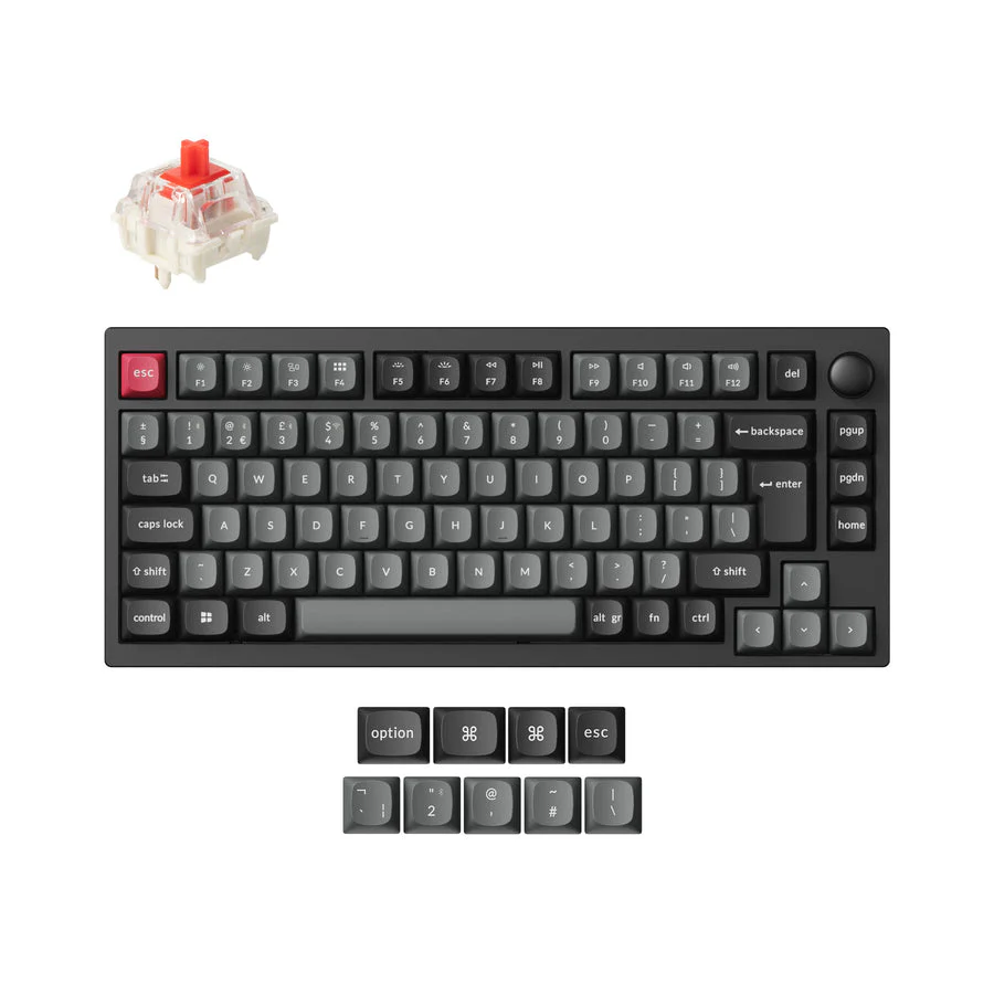 Lemokey P1 QMK Wireless Custom Mechanical Keyboard ISO Layout Collection - Image 4