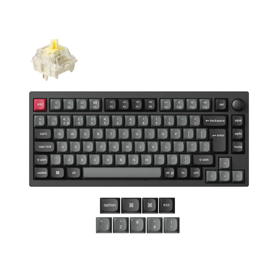 Lemokey P1 QMK Wireless Custom Mechanical Keyboard ISO Layout Collection - Image 6