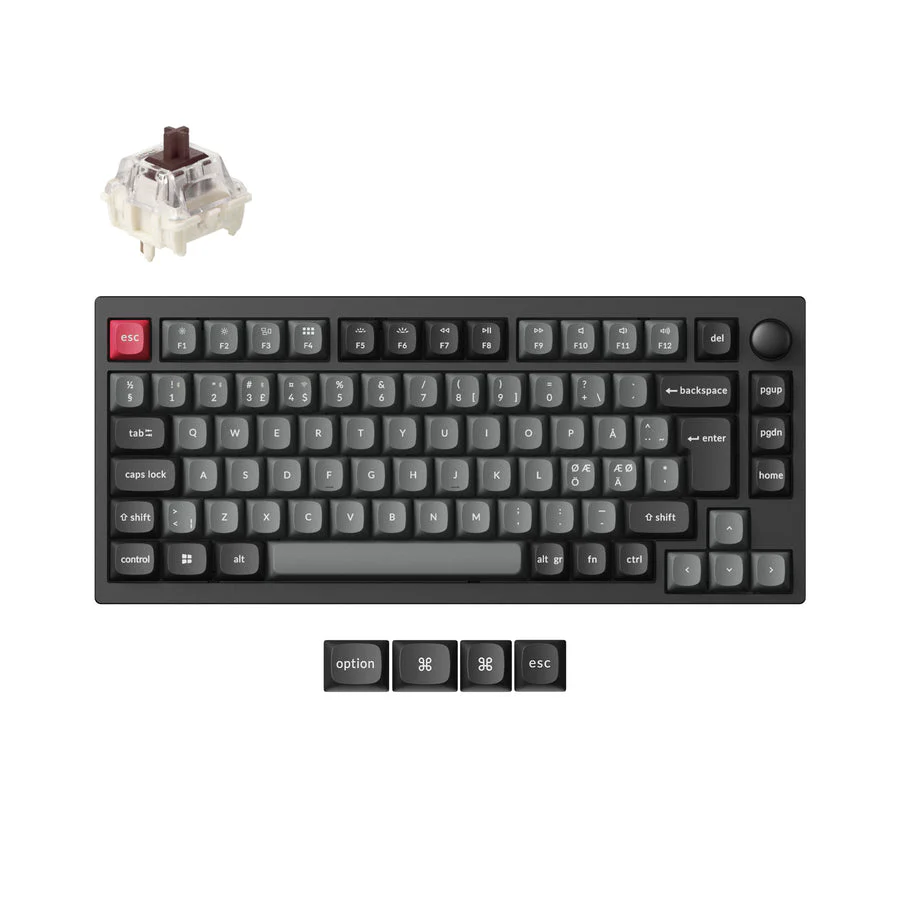 Lemokey P1 QMK Wireless Custom Mechanical Keyboard ISO Layout Collection - Image 8