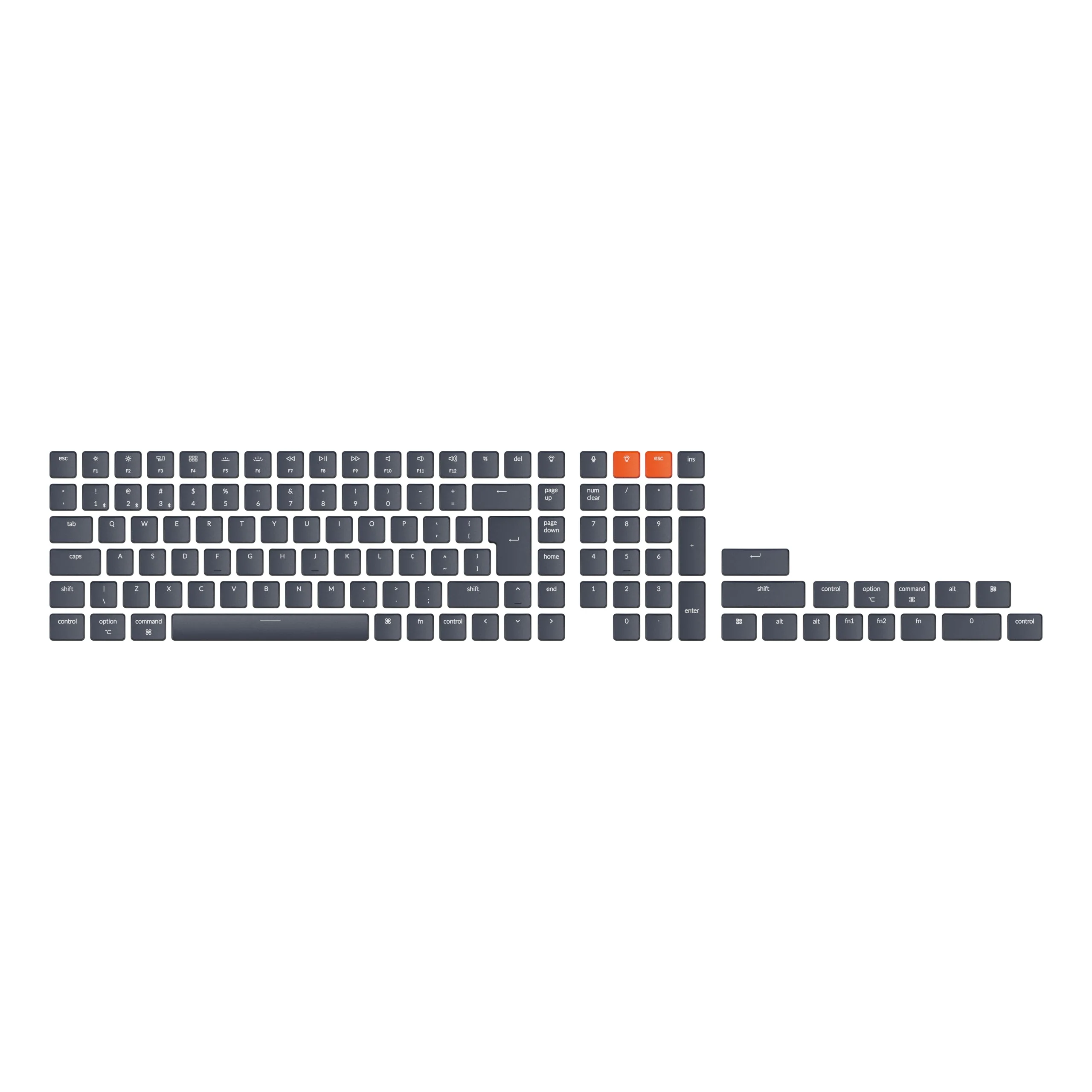 Low Profile ISO ABS Full Set Keycap Set - Image 3