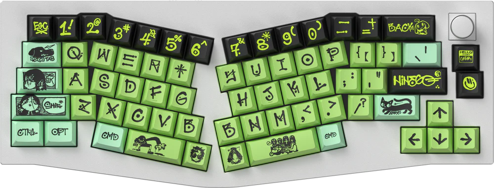 NINEGO - Cherry Profile Dye-Sub PBT Full Keycap Set - Image 3