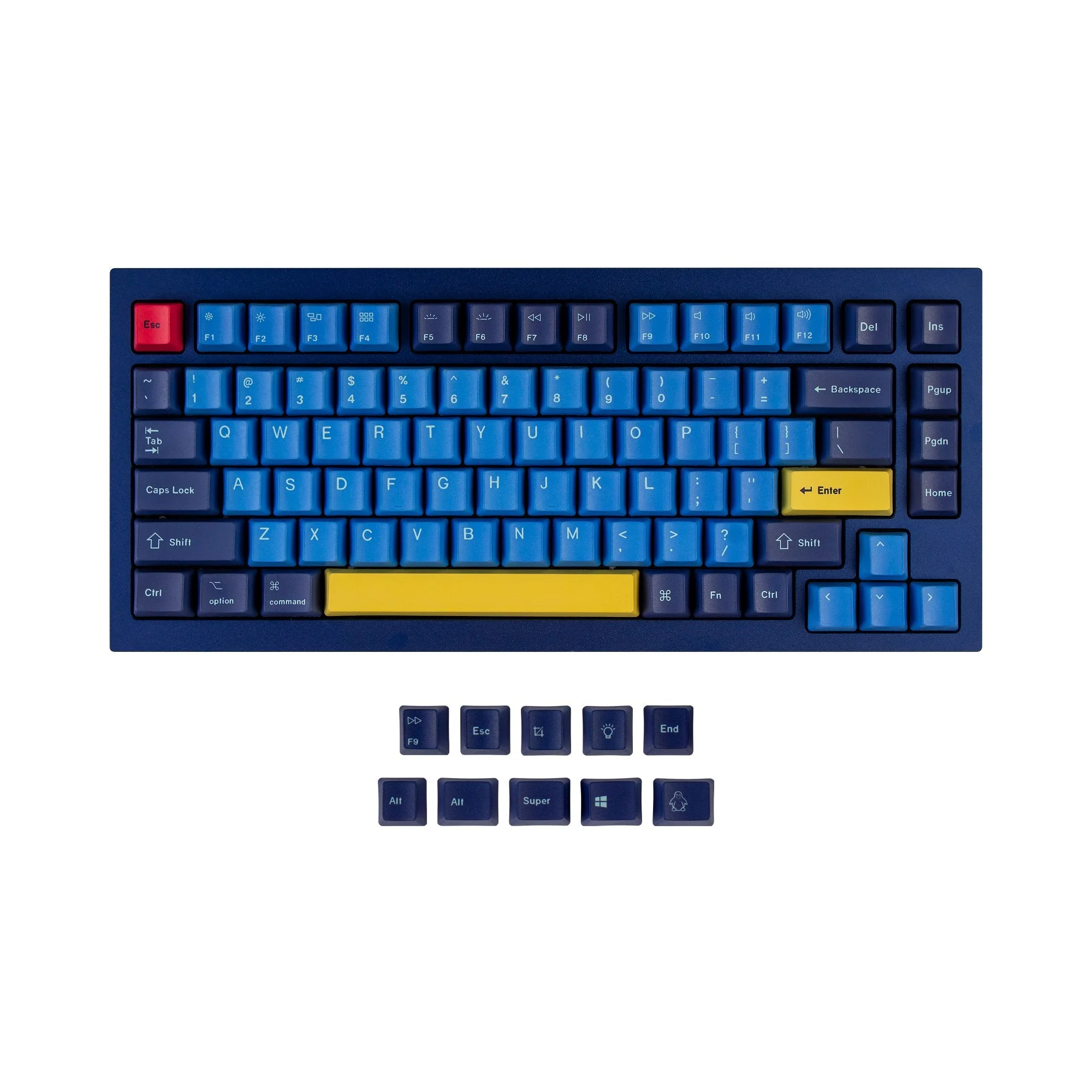 OEM Dye-Sub PBT Keycap Set - Beach - Image 4