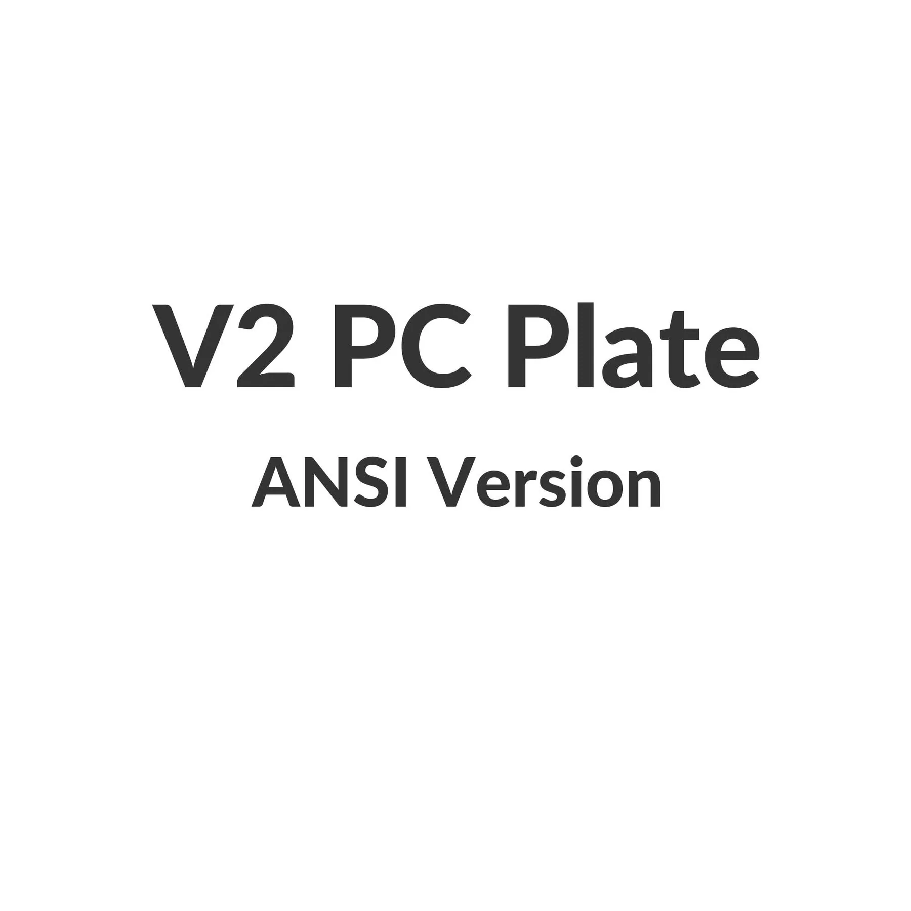 V2 PC Plate - Image 2
