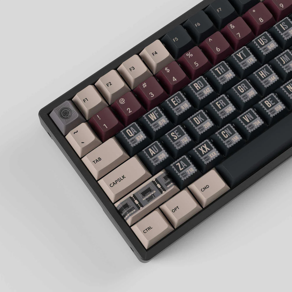 Vintage Stamp - Cherry Profile Dye-Sub PBT Full Keycap Set - Image 3